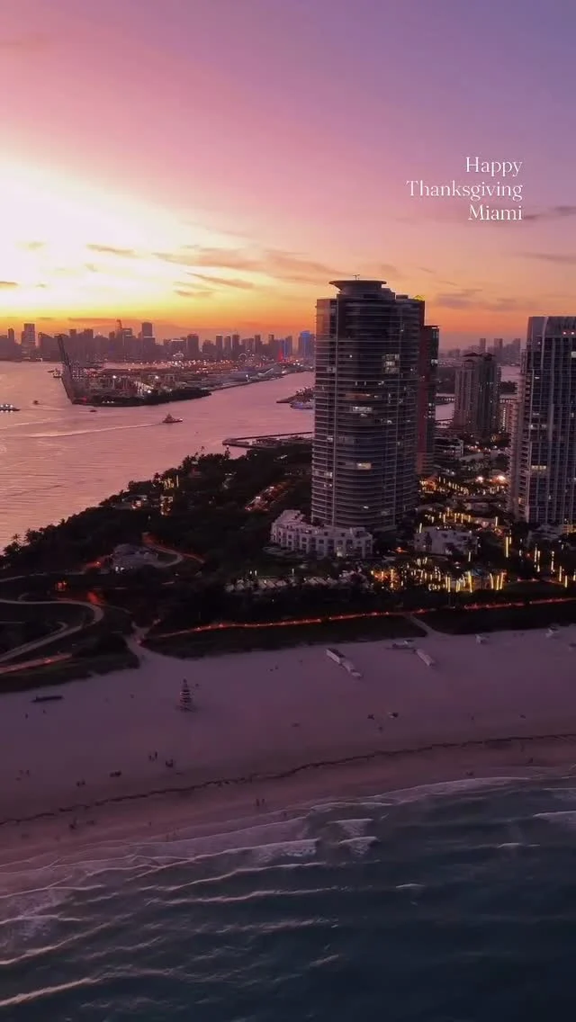 Grateful for the people, the moments, and the growth this year has brought. Wishing you and your loved ones a beautiful and abundant Thanksgiving. 🤍🍂